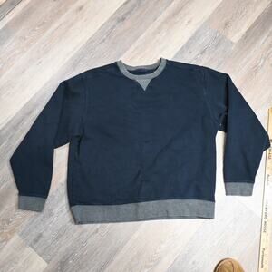 L.L. Bean Crewneck Sweatshirt Men’s XL Traditional Fit Navy Pullover